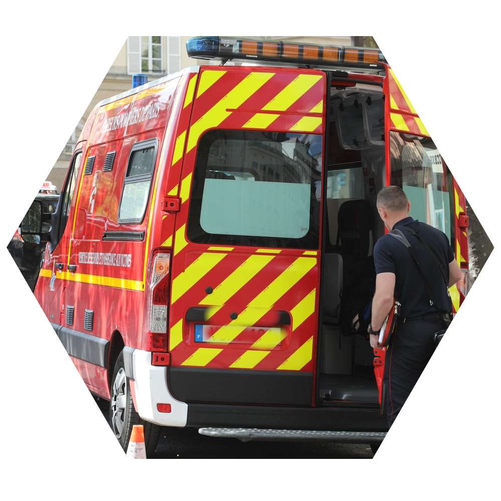 Purificateur d'air dans les Ambulances / Transports médicalisés
